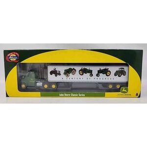 HO Athearn 8190 John Deere Kenworth and 45' Trailer U271-18